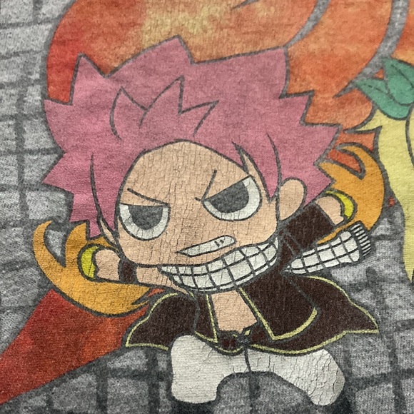 Fairy tail merchandise. Size:L brand is funination. All grey plus graphic front - Picture 4 of 7